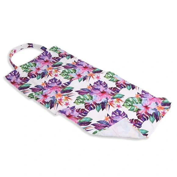 FLOWER BEACH BAG AND TOWEL COMBO 2-IN-1 CONVERTIBLE BEACH TOWEL AND BAG - Picture 5 of 8